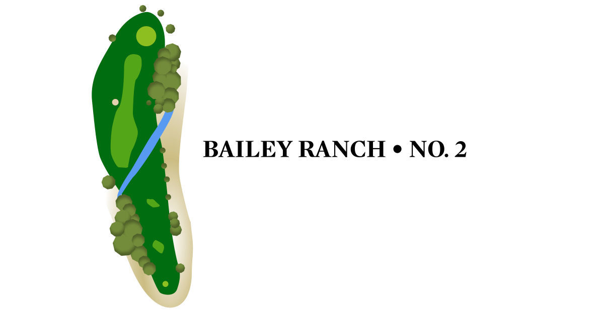 No. 2 at Bailey Ranch (par-4, 393 yards)